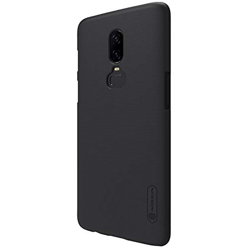 Nillkin Case for OnePlus 6 One Plus 6 One Plus 6 (1+6) Super Frosted Hard Back Cover Hard PC Black Color