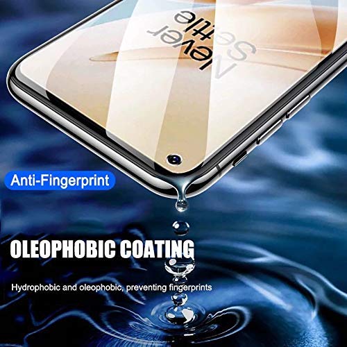 For OPPO UV Tempered Glass Screen Protector One Minute UV Odorless and Pollution-Free Quick Paste Glue Tempered Glass Screen Protector for OPPO (Clear)