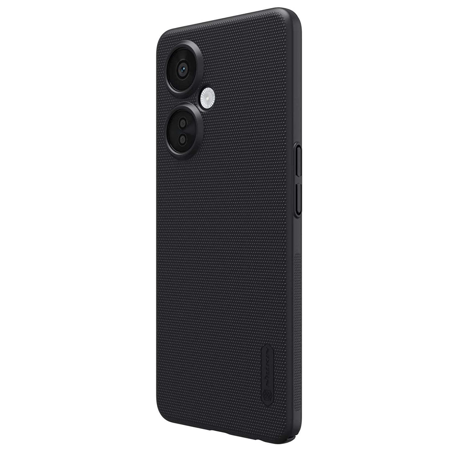 Nillkin Case for Oneplus Nord CE 3 Lite 5G (6.72" Inch) Super Frosted Hard Back Dotted Grip Cover PC Black Color