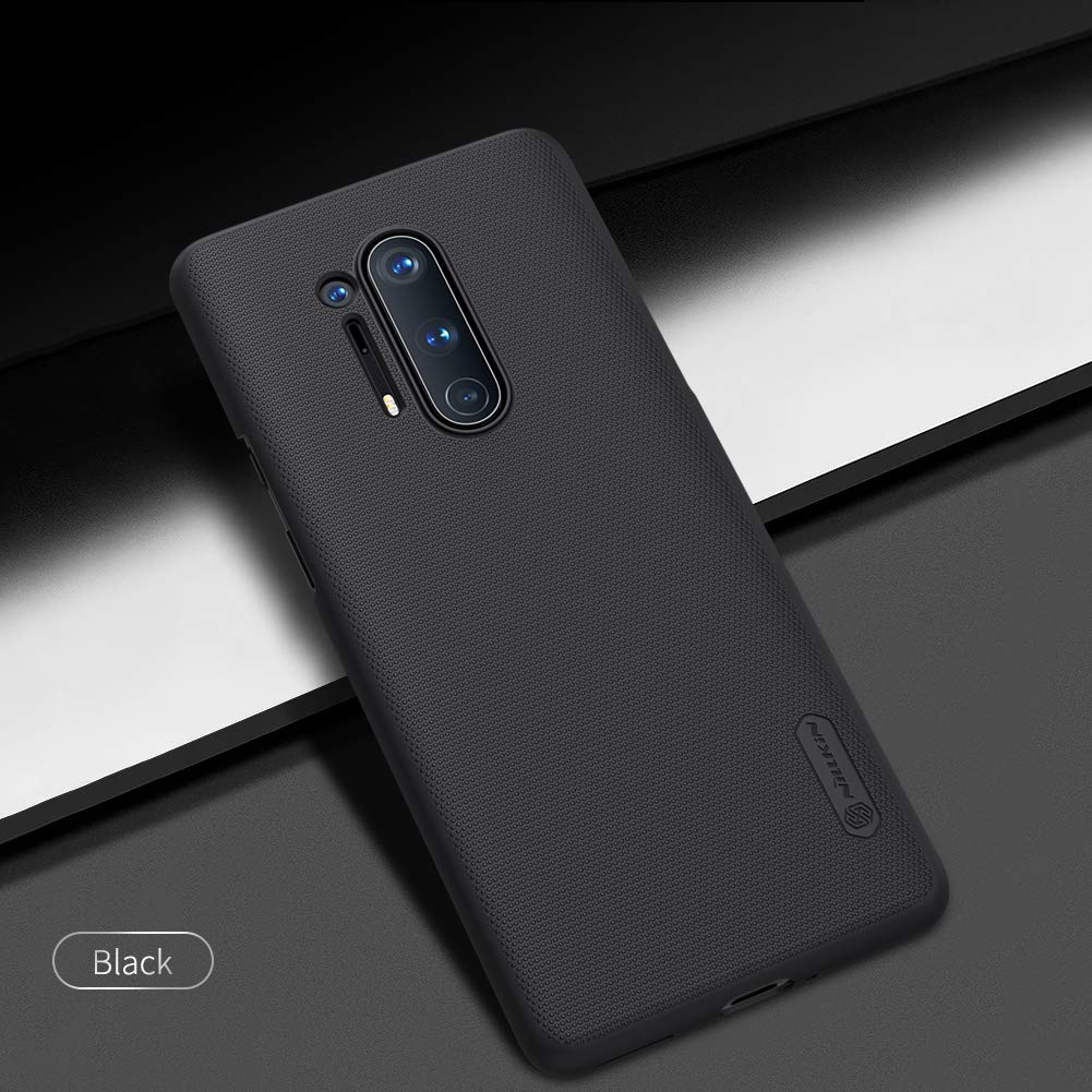 Nillkin Plastic Case For Oneplus 8 Pro One Plus 8 Pro (1+8) Pro (6.78" Inch) Super Frosted Hard Back Cover Pc Black Color