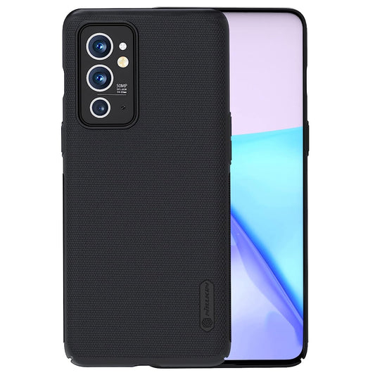 Nillkin Poly Carbonate Super Frosted PC Hard Back Cover for One Plus 9RT OnePlus 9 RT 1+9 RT 6.62" inches (Black)