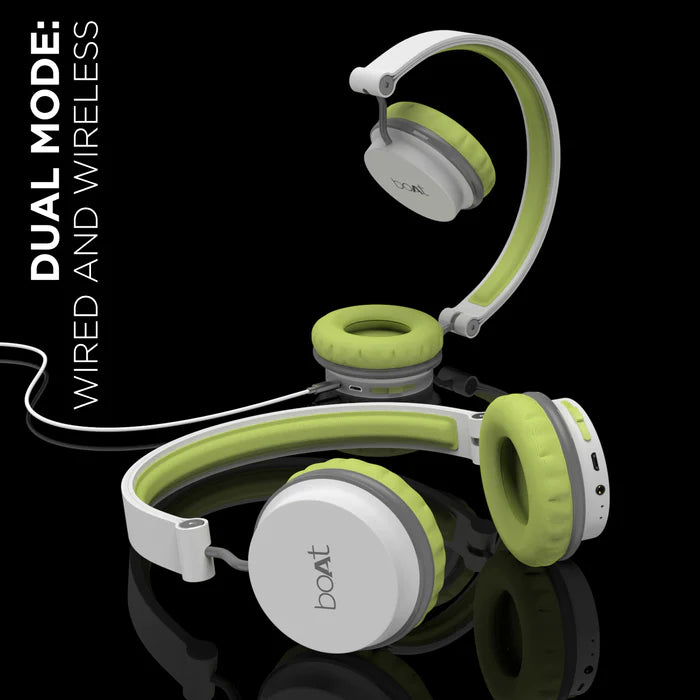 boAt Rockerz 400 Bluetooth On Ear Headphones with Mic with Upto 8 Hours Playback & Soft Padded Ear Cushions