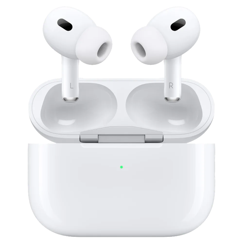 AirPods Pro (2nd Generation) TWS Earbuds with Active Noise Cancellation (IP54 Water Resistant, MagSafe Case (USB C), White)