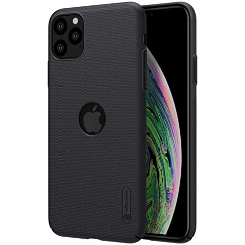 Nillkin Case for Apple iPhone 11 Pro Max (6.5" Inch) Super Frosted Hard Back Cover PC with Logo Cut Black Color