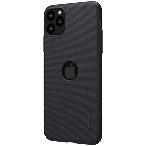 Nillkin Case for Apple iPhone 11 Pro Max (6.5" Inch) Super Frosted Hard Back Cover PC with Logo Cut Black Color
