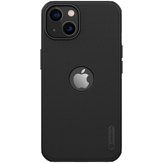 Nillkin Case for Apple iPhone 13 (6.1" Inch) Super Frosted Shield Pro Hard Back Soft Border (PC + TPU) Shock Absorb Cover Raised Bezel Camera Protect PC with Logo Cut Black