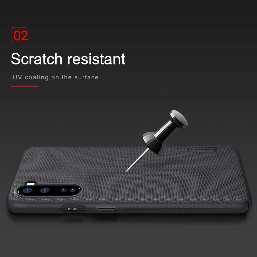 Nillkin Plastic Case For Oneplus Nord One Plus Nord (1+) Nord (6.44" Inch) Super Frosted Hard Back Cover Pc Black Color