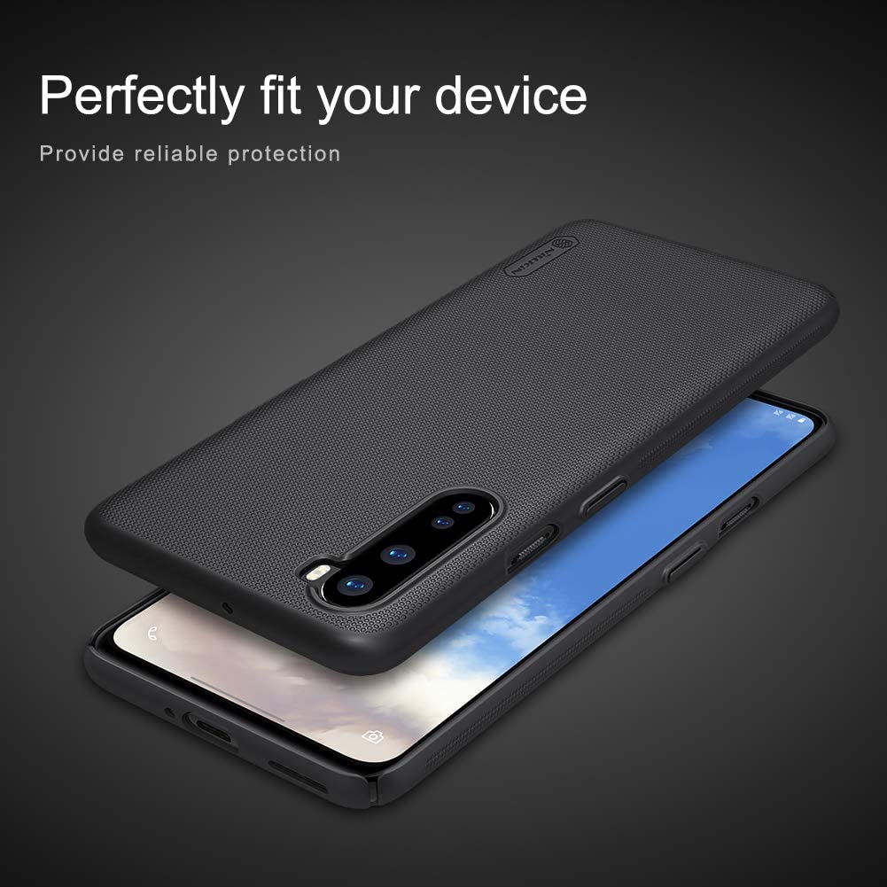 Nillkin Plastic Case For Oneplus Nord One Plus Nord (1+) Nord (6.44" Inch) Super Frosted Hard Back Cover Pc Black Color