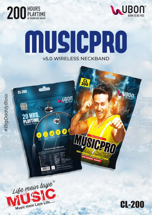 Ubon CL-200 Musicpro Wireless Neckband