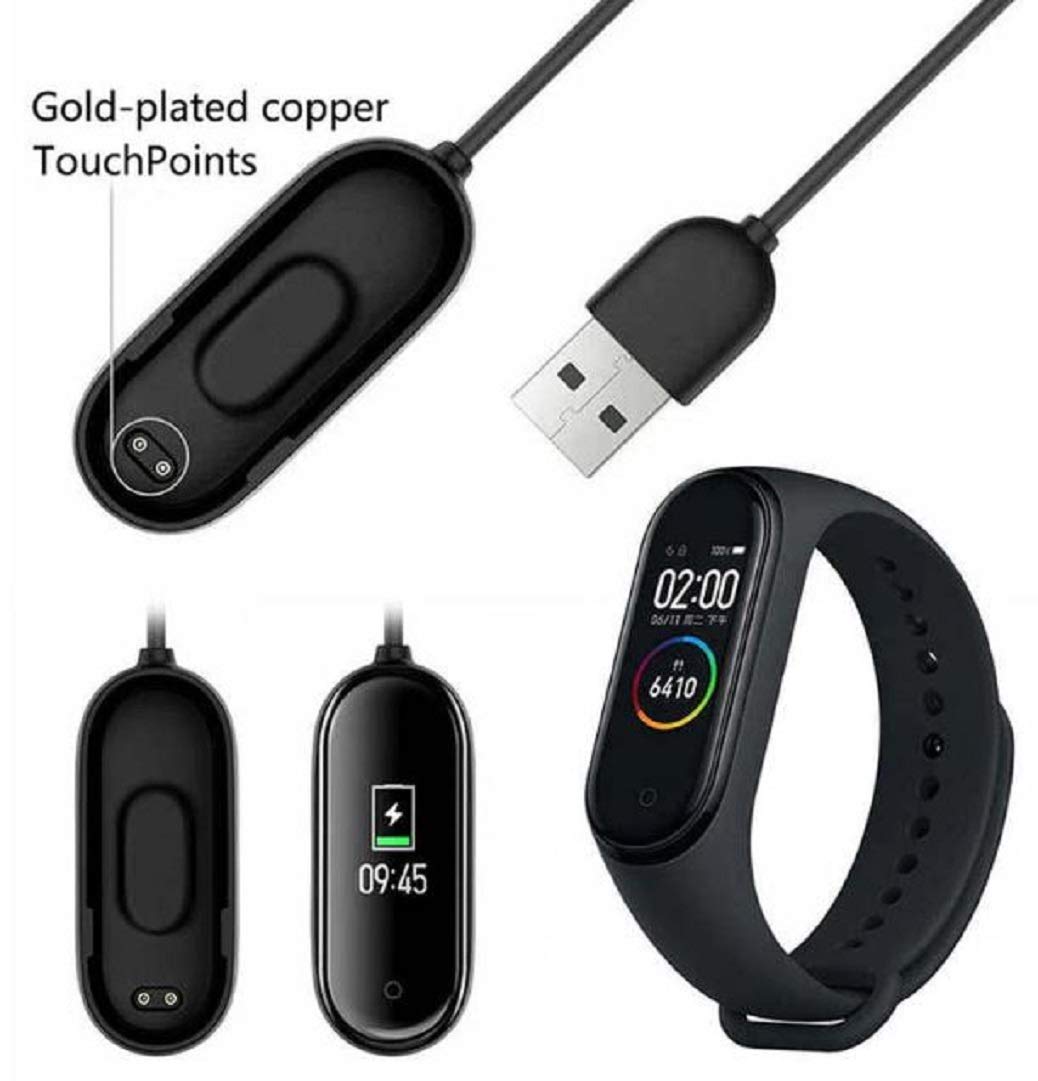 USB Charging Cable for Xiaomi Mi Band 4 -Black