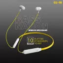 Ubon CL-16 Bass Nation Bluetooth Headset  (Yellow, White, In the Ear)