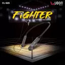 Ubon Fighter CL-625 Wireless v5.2 Neckband Upto 25 Hours Playtime | In-line Mic | Real Stereo Bluetooth Headset  (Black, In the Ear)