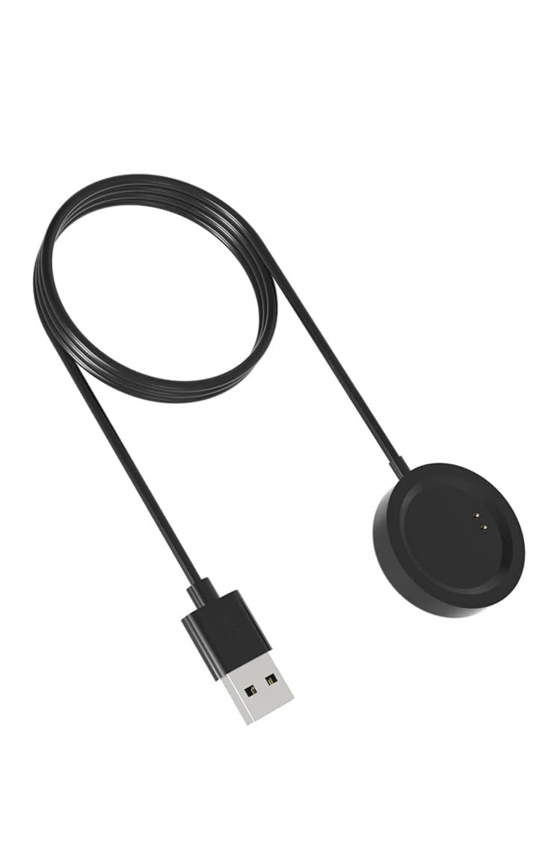 Magnetic Charger Charging Cable for Smart Watch I7 I8 D11 Portable Black Color