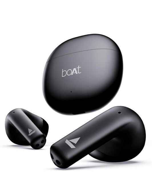 boAt Airdopes Atom 81 True Wireless Earbuds with Upto 50H Playtime, Quad Mics ENx™ Tech, 13MM Drivers,Super Low Latency(50ms), ASAP™ Charge, BT v5.3