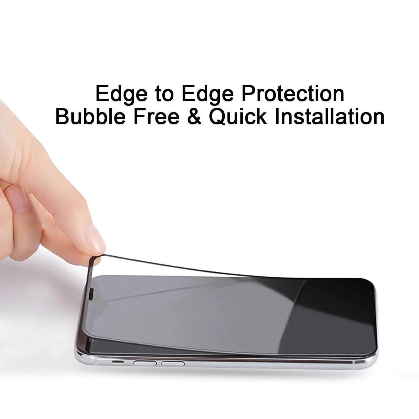 lyne Edge-To-Edge Curved Tempered Glass For Apple iPhone