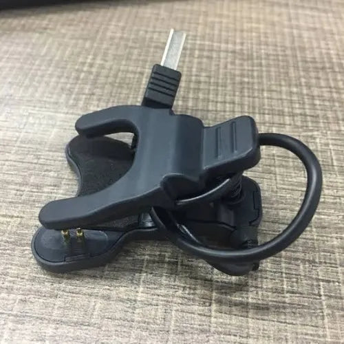 Universal Clip 2-Pin Cable, Smart Watch Fire Bolt Ring Charger Cable For W26, W26Plus, T500, T55, Noise Colour Fit Pro 4 3 2...